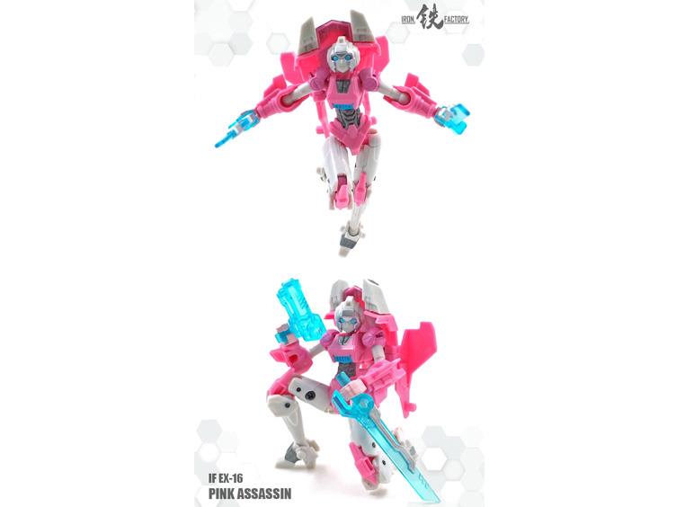 その他 IF-EX16 Pink Assassin IronFactory IF-EX16 Pink Assassin (Teeny Tiny Arcee)